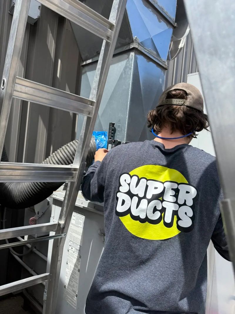 Commercial HVAC Duct Cleaning by Super Ducts