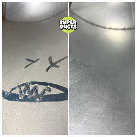 Super Ducts real before & after Duct Cleaning photo 12
