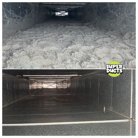 Super Ducts real before & after Duct Cleaning photo 223