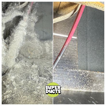 Super Ducts real before & after Duct Cleaning photo 189