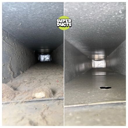 Super Ducts real before & after Duct Cleaning photo 91