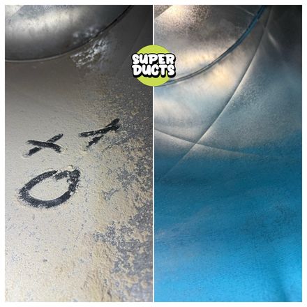 Super Ducts real before & after Duct Cleaning photo 55