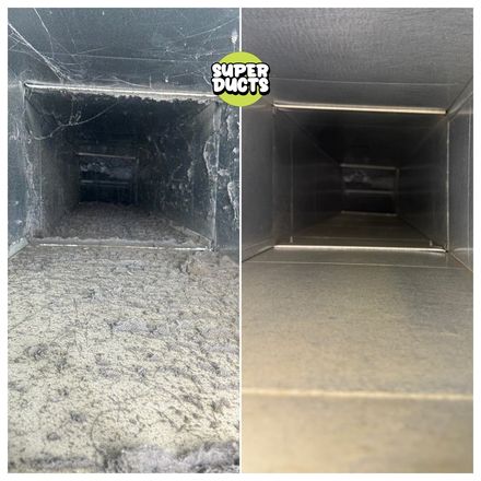 Super Ducts real before & after Duct Cleaning photo 188
