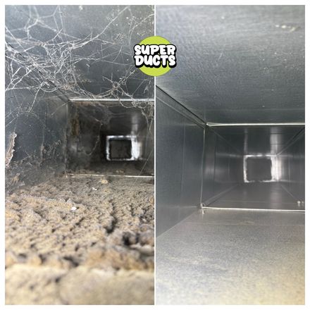 Super Ducts real before & after Duct Cleaning photo 75
