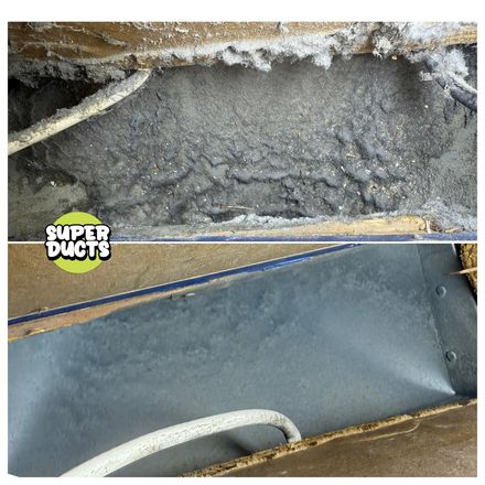 Super Ducts real before & after Duct Cleaning photo 71