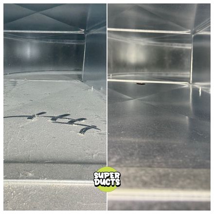 Super Ducts real before & after Duct Cleaning photo 150