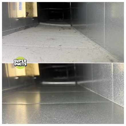 Super Ducts real before & after Duct Cleaning photo 78