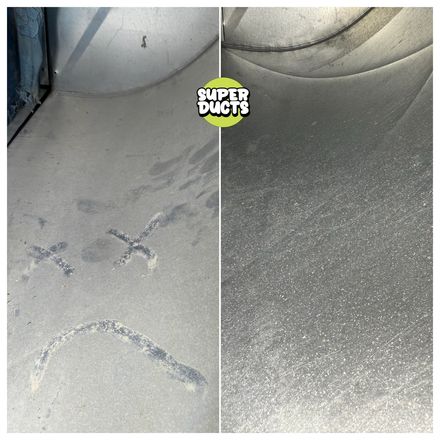 Super Ducts real before & after Duct Cleaning photo 119