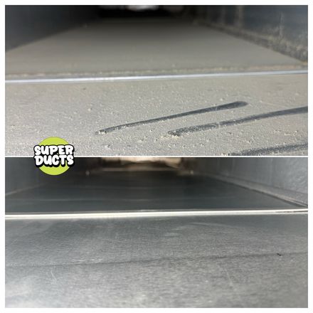 Super Ducts real before & after Duct Cleaning photo 42
