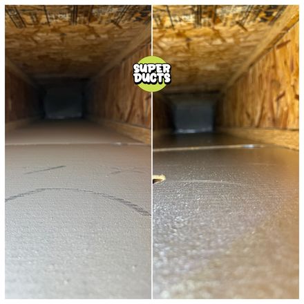 Super Ducts real before & after Duct Cleaning photo 93