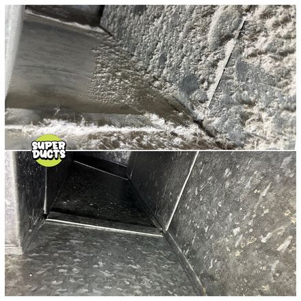 Super Ducts real before & after Duct Cleaning photo 227