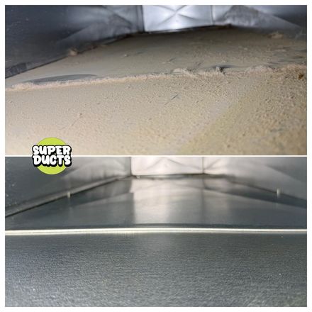 Super Ducts real before & after Duct Cleaning photo 219