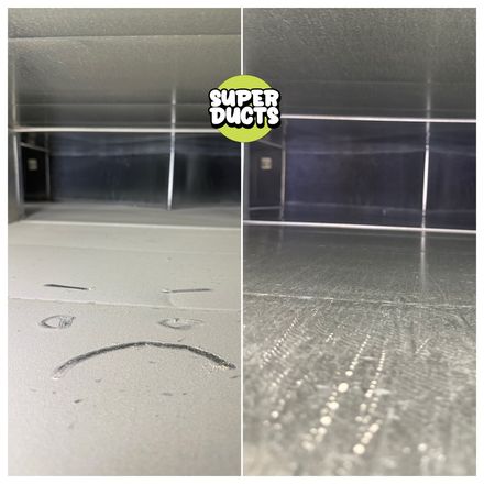 Super Ducts real before & after Duct Cleaning photo 105