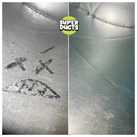 Super Ducts real before & after Duct Cleaning photo 74