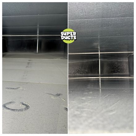 Super Ducts real before & after Duct Cleaning photo 196