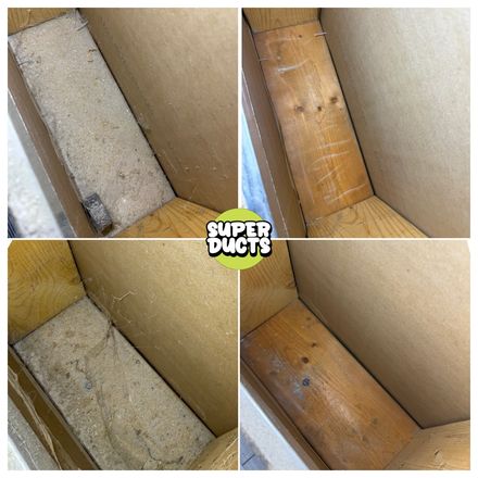 Super Ducts real before & after Duct Cleaning photo 206
