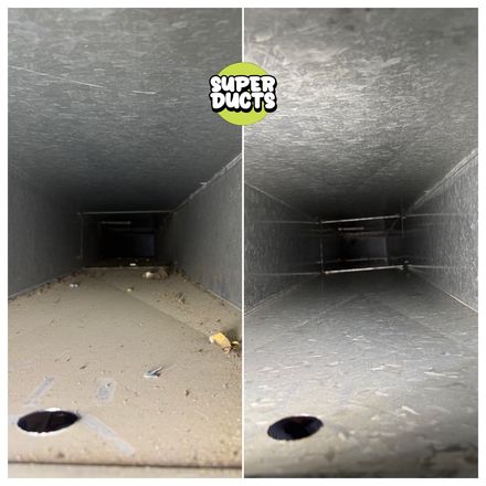 Super Ducts real before & after Duct Cleaning photo 139