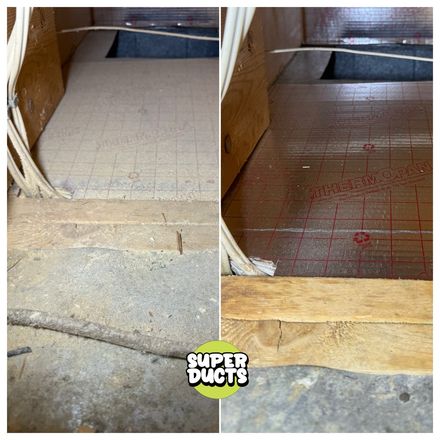 Super Ducts real before & after Duct Cleaning photo 195