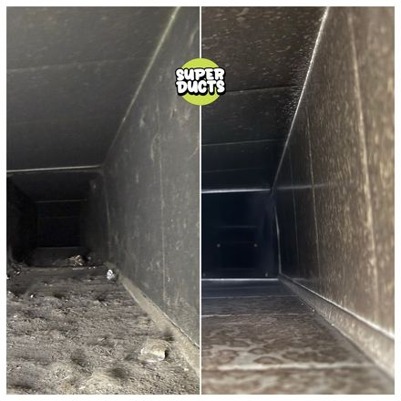 Super Ducts real before & after Duct Cleaning photo 145