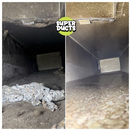 Super Ducts real before & after Duct Cleaning photo 183