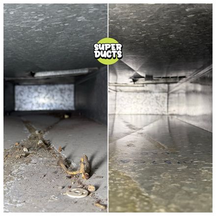 Super Ducts real before & after Duct Cleaning photo 156