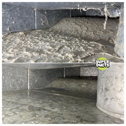 Super Ducts real before & after Duct Cleaning photo 144