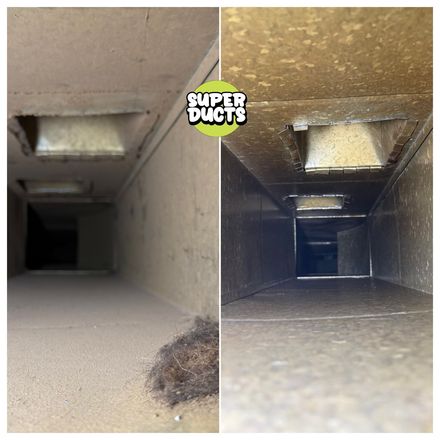 Super Ducts real before & after Duct Cleaning photo 52