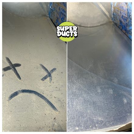 Super Ducts real before & after Duct Cleaning photo 229