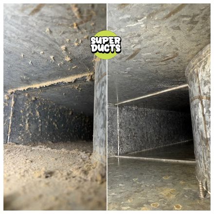 Super Ducts real before & after Duct Cleaning photo 130