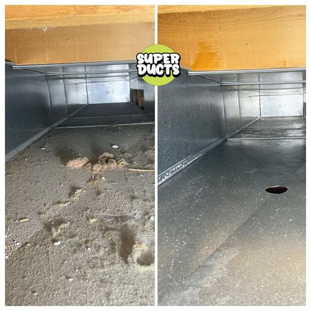 Super Ducts real before & after Duct Cleaning photo 180