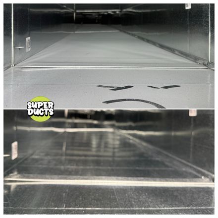 Super Ducts real before & after Duct Cleaning photo 10