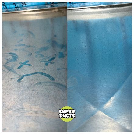 Super Ducts real before & after Duct Cleaning photo 146