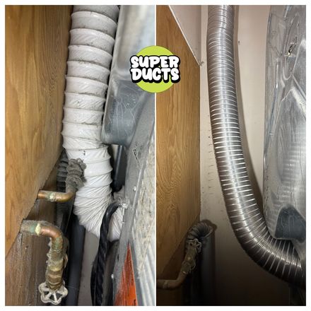 Super Ducts real before & after Duct Cleaning photo 65