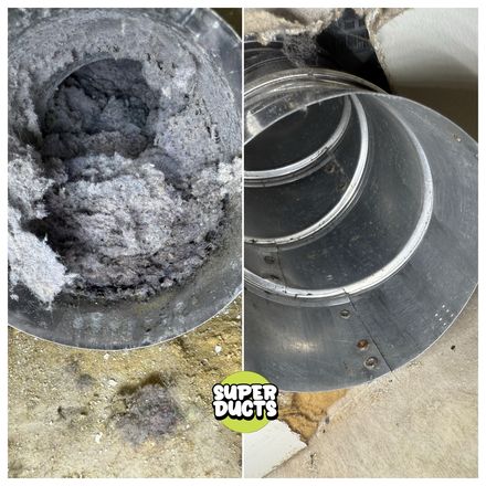Super Ducts real before & after Duct Cleaning photo 224
