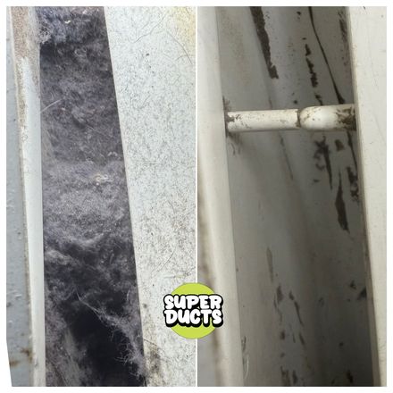 Super Ducts real before & after Duct Cleaning photo 213