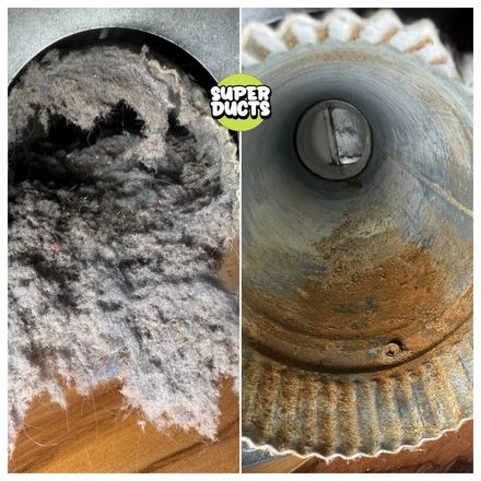 Super Ducts real before & after Duct Cleaning photo 205