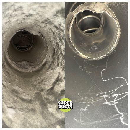 Super Ducts real before & after Duct Cleaning photo 125