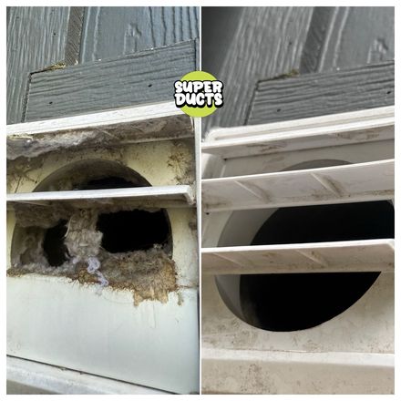 Super Ducts real before & after Duct Cleaning photo 54