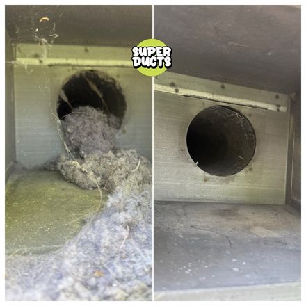 Super Ducts real before & after Duct Cleaning photo 214