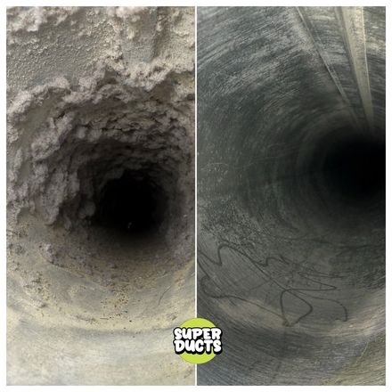 Super Ducts real before & after Duct Cleaning photo 193