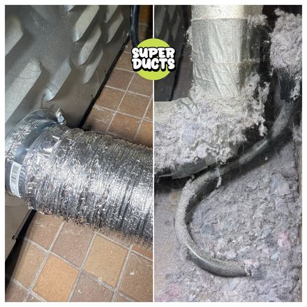 Super Ducts real before & after Duct Cleaning photo 218