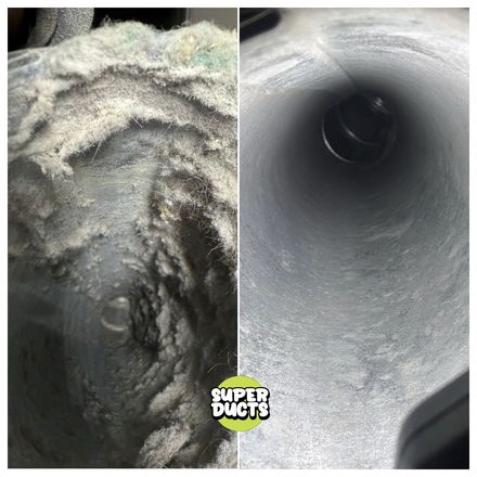 Super Ducts real before & after Duct Cleaning photo 77