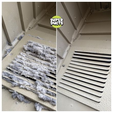 Super Ducts real before & after Duct Cleaning photo 182