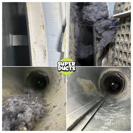 Super Ducts real before & after Duct Cleaning photo 199