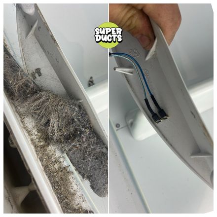 Super Ducts real before & after Duct Cleaning photo 30