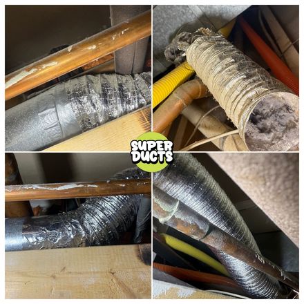 Super Ducts real before & after Duct Cleaning photo 46