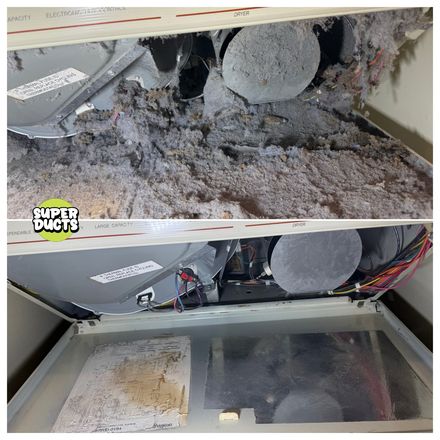 Super Ducts real before & after Duct Cleaning photo 134