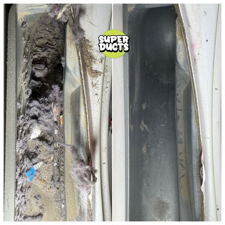 Super Ducts real before & after Duct Cleaning photo 203
