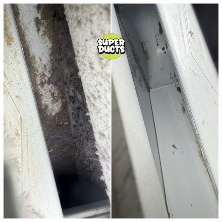 Super Ducts real before & after Duct Cleaning photo 27