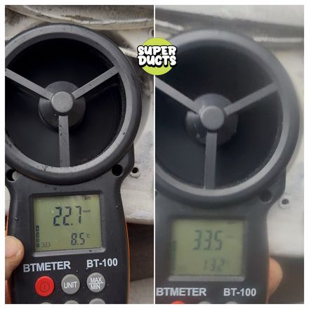 Super Ducts real before & after Duct Cleaning photo 112